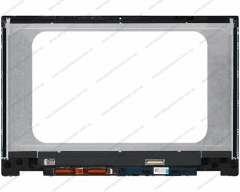HP Pavilion x360 14-DW1010TU Replacement Laptop LCD Screen with Touch Glass Digitizer and Frame / Bezel