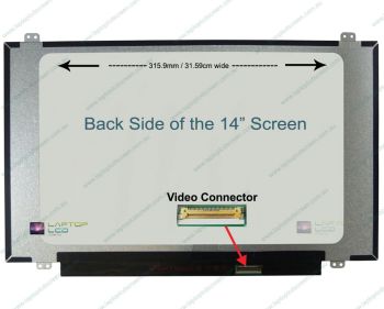ASUS X407U Replacement Laptop LCD Screen Panel (1366x768)