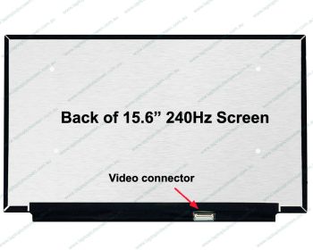 Sharp LQ156M1JW08 Replacement Laptop LCD Screen Panel (240Hz)