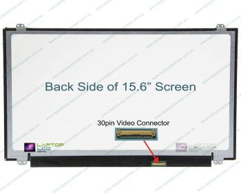 InnoLux N156BGA-EA3 REV.C4 Replacement Laptop LCD Screen Panel (Top / Bottom Brackets)