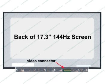 BOE NV173FHM-N44 Replacement Laptop LCD Screen Panel (144Hz)