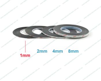 Tesa Tape Custom 1mm Cut Rolls for Repair (Adhesive / Double Sided Tape)