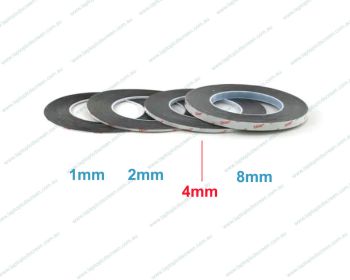 Tesa Tape Custom 4mm Cut Rolls for Repair (Adhesive / Double Sided Tape)