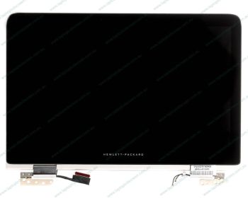 HP 828822-001 Replacement Laptop Touchscreen Display Assembly (1920 x 1080) Hinge up (SILVER Lid)