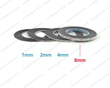 Tesa Tape Custom 8mm Cut Rolls for Repair (Adhesive / Double Sided Tape)