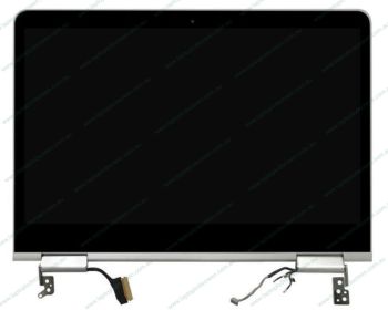 HP Spectre X360 13-AC 13-AC002TU Replacement Laptop LCD Touch Screen Assembly - SILVER (Hinge-Up) 918030-001