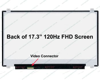 HP OMEN 17-AN168NG Replacement Laptop LCD Screen Panel (120Hz)