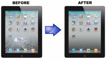 Apple iPad4 / iPad 4 Replacement Digitiser / Touch white Glass