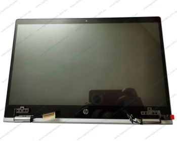 HP PAVILION x360 14-CD0800ND 4EV35EA Replacement Laptop LCD Screen Complete / Full Display Assembly  (Mineral Silver / Grey) Hinge-up L18192-001