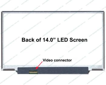 HP ENVY 14-3005TU Replacement Laptop LCD Screen Panel (No Brackets)
