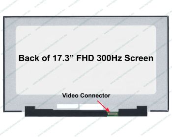 Sharp LQ173M1JW03 Replacement Laptop LCD Screen Panel (300Hz)