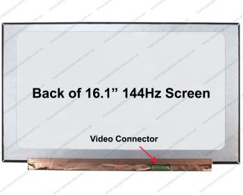 BOE NV161FHM-NY3 HW:V3.0 Replacement Laptop LCD Screen Panel (144Hz)