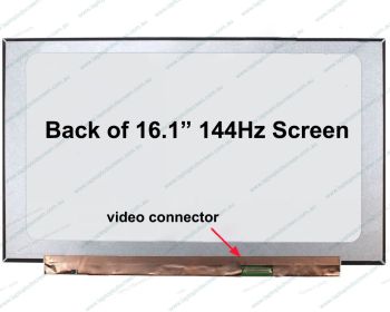 HP OMEN 16.1 inch Gaming Laptop PC 16-b0000 16-B0158TX  (2W6B3AV)  51N01PA  Replacement Laptop LCD Screen M62239-001 144HZ 