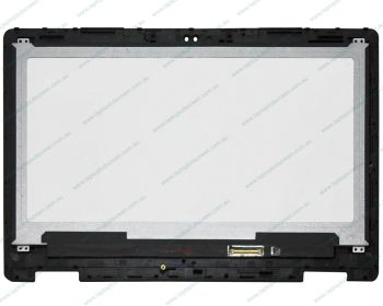 Dell INSPIRON 13 P69G P69G001 Replacement Laptop LCD Touch Screen Glass Digitizer Assembly with Bezel (Round Corners / Edges)