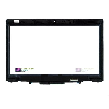 Lenovo ThinkPad X1 Yoga 20JG Replacement Laptop LCD Screen with Touch Glass Digitizer and Frame / Bezel 01AX897