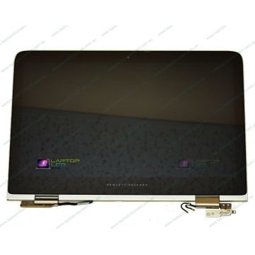 HP SPECTRE X360 Replacement Laptop LCD Touch Screen Assembly - Silver (Hinge-Up) 801496-001