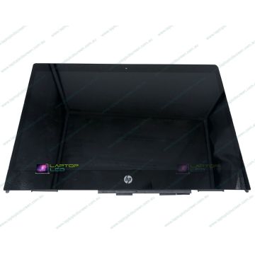 HP L28255-001 Replacement Laptop LCD Screen with Touch Glass Digitizer and Frame / Bezel