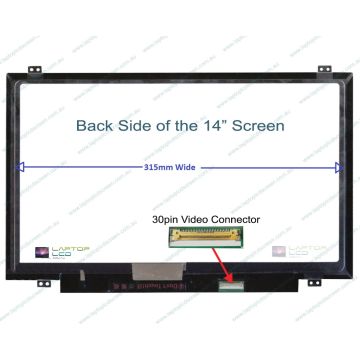 BOE NV140FHM-N62 Replacement Laptop LCD Screen Panel (315mm wide)