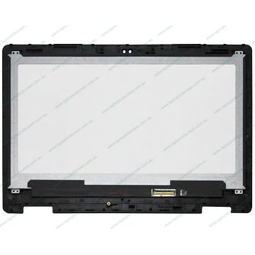 Dell INSPIRON 13 P69G P69G001 Replacement Laptop LCD Touch Screen Glass Digitizer Assembly with Bezel (Round Corners / Edges)