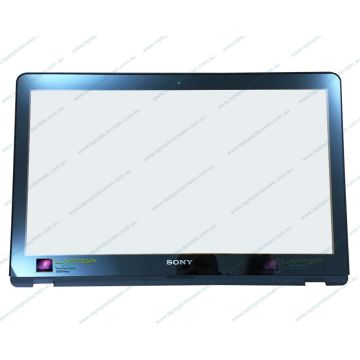 Sony Vaio SVF15A16CGS SVF15AA1QW Replacement Laptop TOUCH GLASS Digitizer with Bezel (WITHOUT LCD SCREEN)