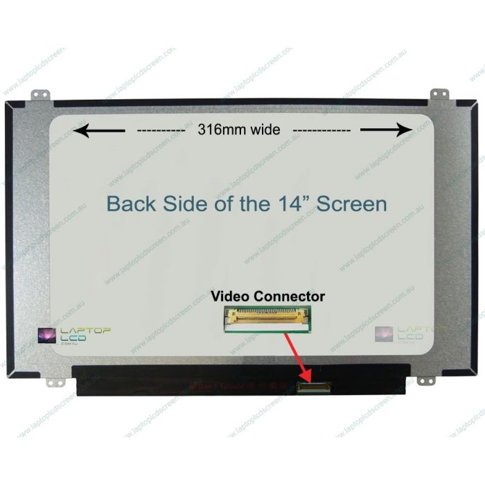 AU Optronics B140XTN03.3 Replacement Laptop LCD Screen Display Panel MATTE